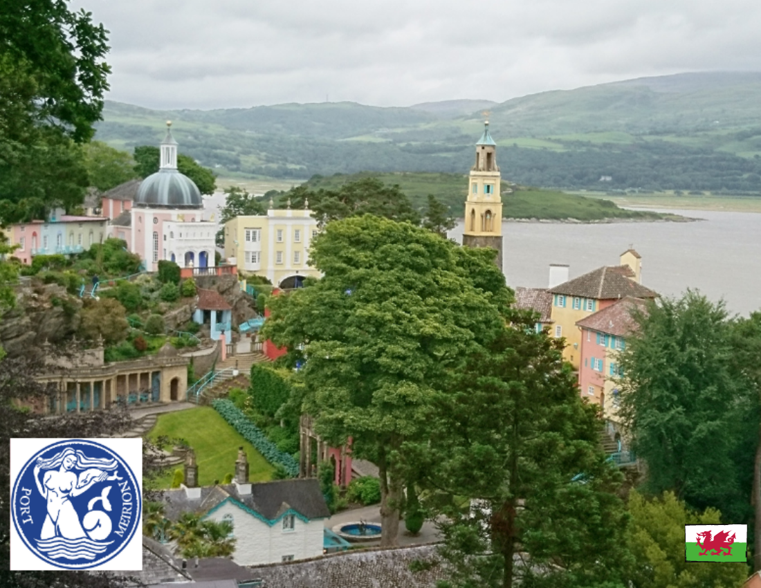 Portmeirion - País de Gales - A Casa na Praia - Daniela Pesconi-Arthur